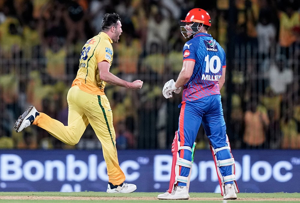 CSK Vs DC, IPL 2026 Indian Premier League Match 18 photos-Jamie Overton