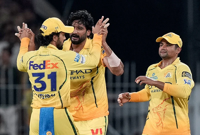 CSK Vs DC, IPL 2026 Indian Premier League Match 18 photos-Khaleel Ahmed