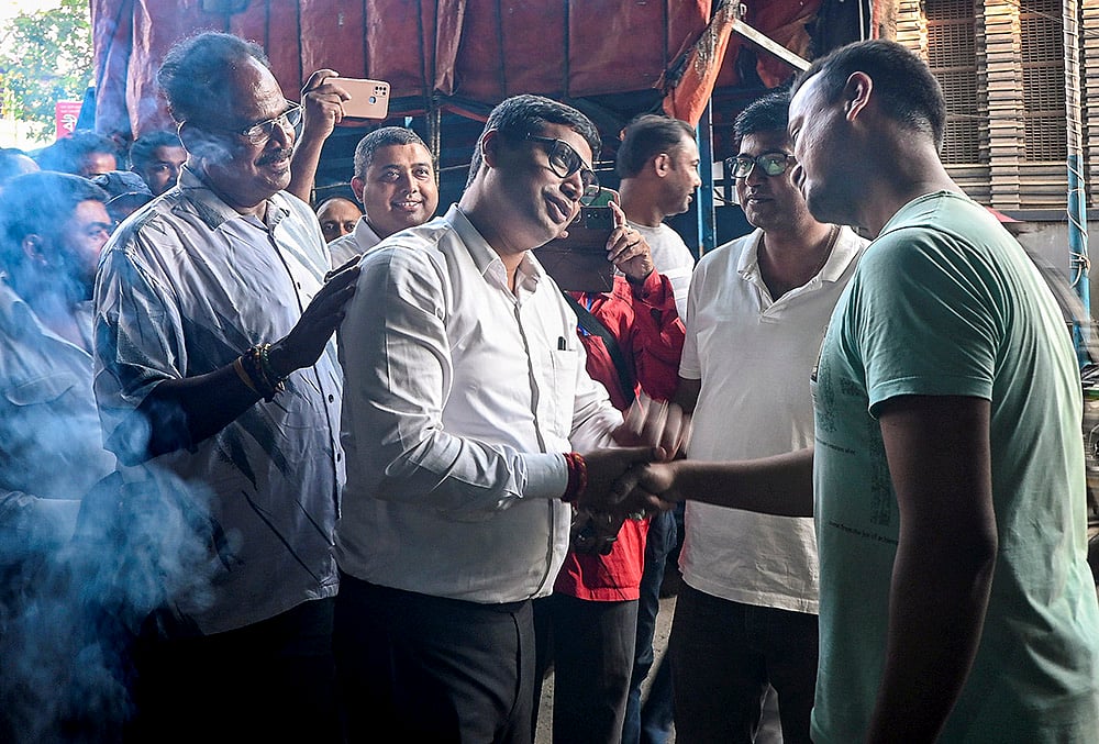 WB polls: TMC candidate campaign in Nadia