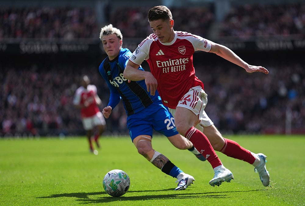 Arsenal vs Bournemouth Premier League soccer-Álex Jimenez