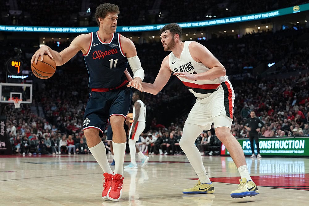 NBA Basketball: Portland Trail Blazers vs Los Angeles Clippers