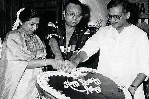 Asha Bhosle, R. D. Burman and Gulzar