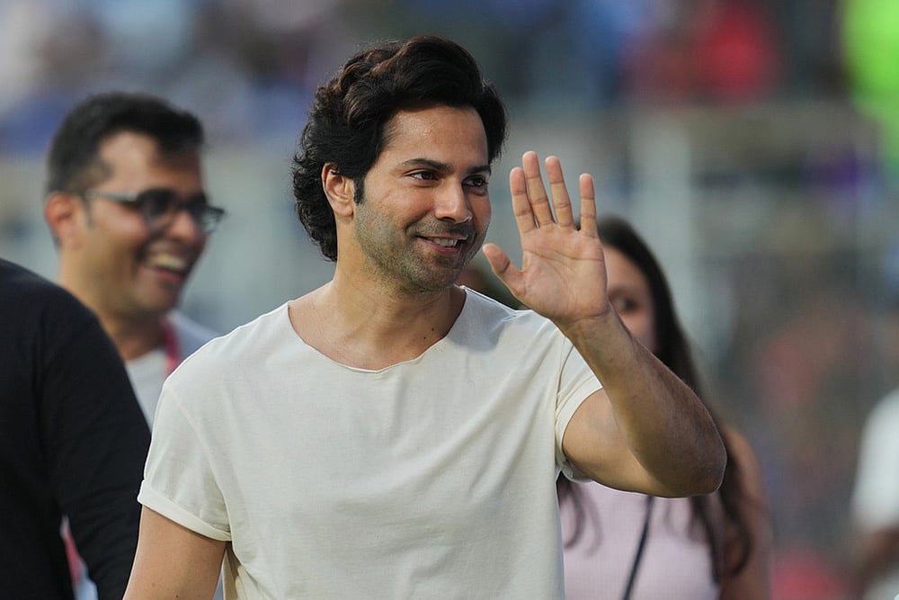 Bollywood actor Varun Dhawan IPL