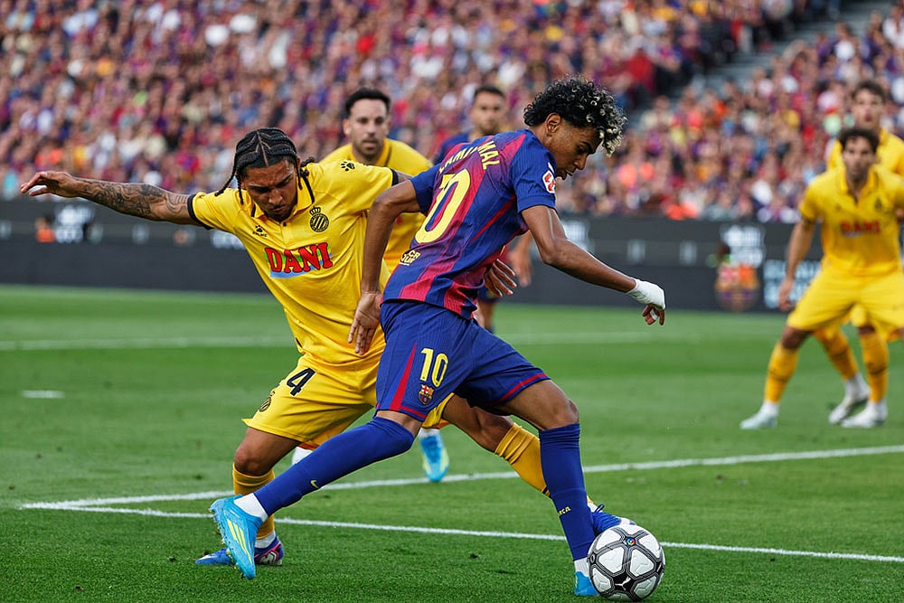 Spain Soccer La Liga: Espanyol vs Barcelona