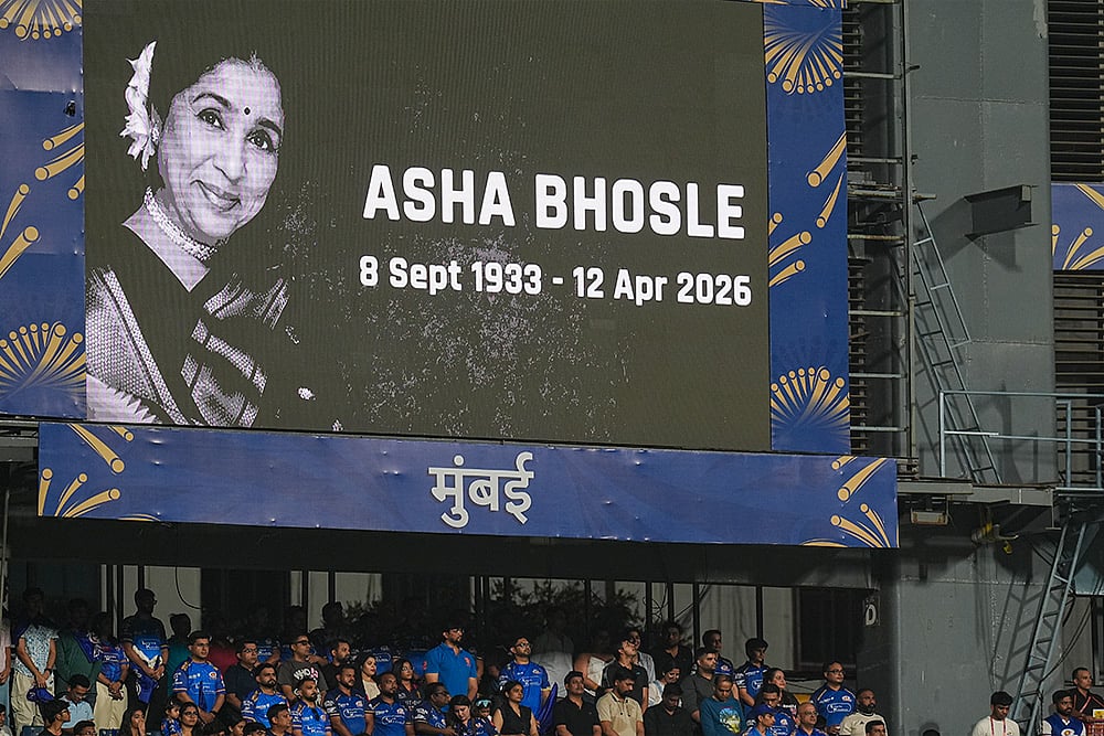 A tribute to legendary Indian singer Asha Bhosle