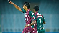 Mohun Bagan 3-2 Punjab FC Highlights, ISL: Sahal, Cummings Complete Comeback Win For Mariners | Photo: Instagram/mohunbagansg : Mohun Bagan Super Giant's Sahal Abdul Samad celebrates after scoring against Punjab FC during their Indian Super League match on April 12, 2026.