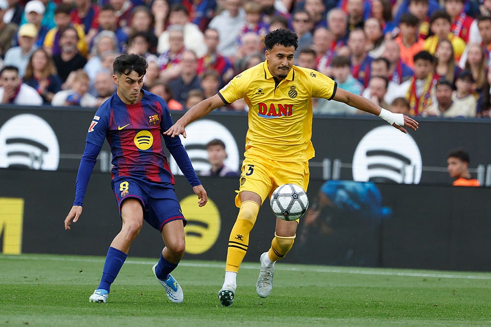 Spain La Liga Soccer Match: Espanyol vs Barcelona