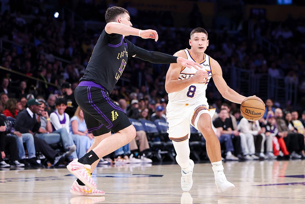 NBA: Phoenix Suns vs Los Angeles Lakers