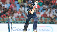 LSG Vs GT LIVE Score, IPL 2026: Jos Buttler Smashes Half-Century; Titans Cruise | GT - 128/1 (14) IPL/X : Shubman Gill in action against Lucknow Super Giants in IPL 2026 clash at Ekana Stadium.