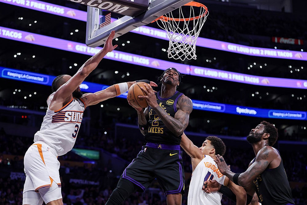 NBA Basketball: Phoenix Suns vs Los Angeles Lakers