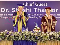 Dr. Shashi Tharoor at IMT Ghaziabad convocation ceremony