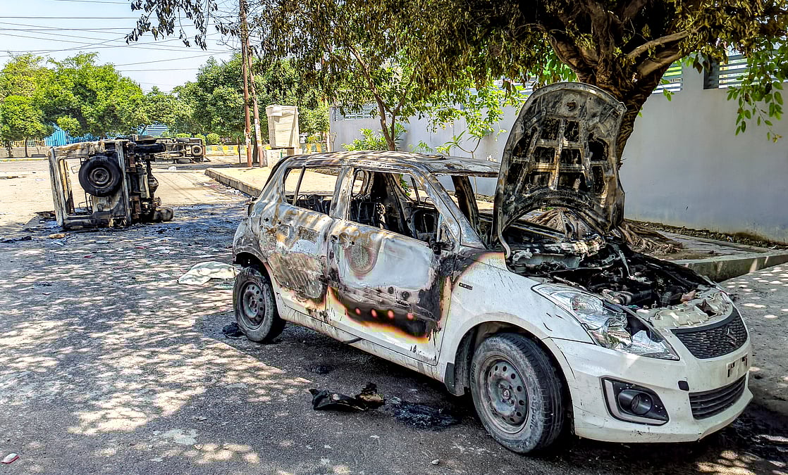 Noida Factory Workers Protest Turns Violent Over Wage Hike Demands | Outlook India