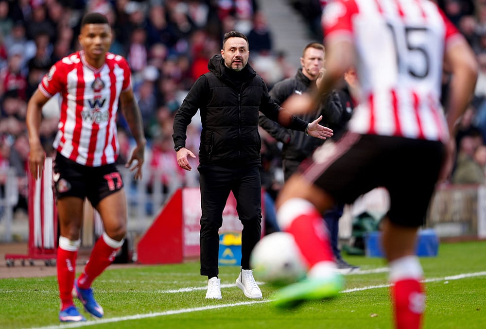 Sunderland Vs Tottenham Hotspur Premier League match-Roberto De Zerbi