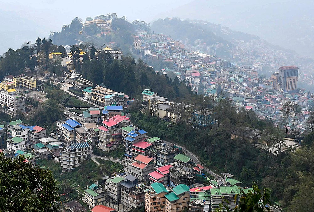 Weather: Gangtoks skyline