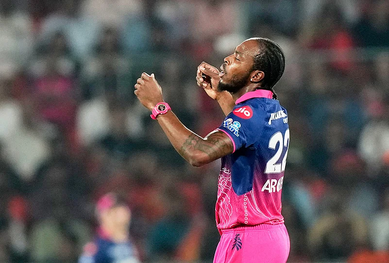 SRH vs RR IPL 2026 Indian Premier League Match 21 photos-Jofra Archer