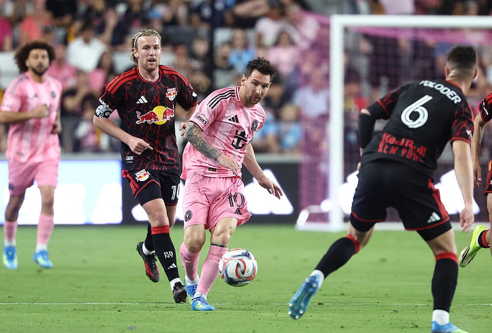 Inter Miami vs NY Red Bulls MLS match-Lionel Messi