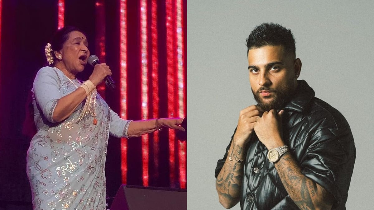 Karan Aujla honours Asha Bhosle at Mumbai concert - Instagram