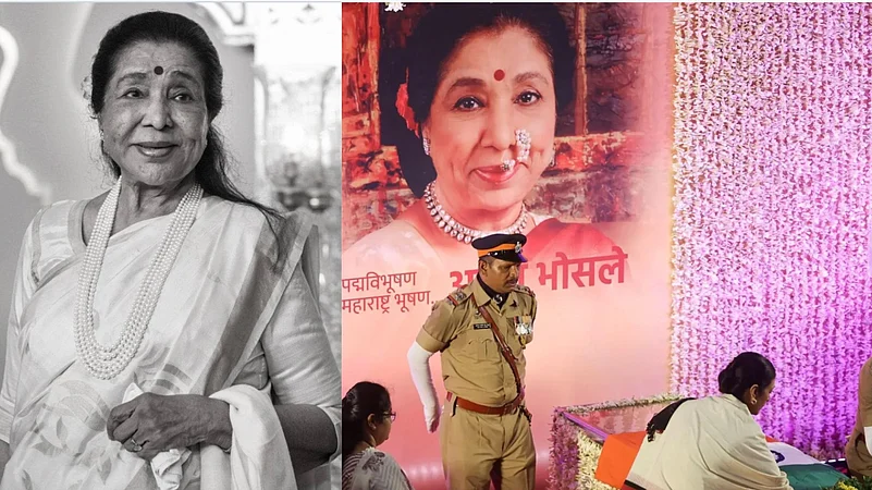 Asha Bhosle Last Rites