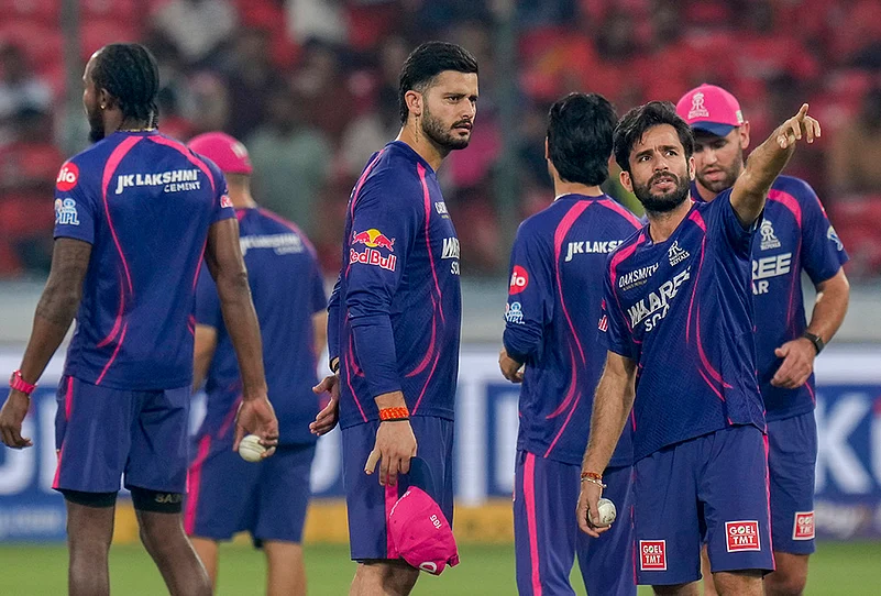SRH vs RR IPL 2026 Indian Premier League Match 21 photos-Ravi Bishnoi