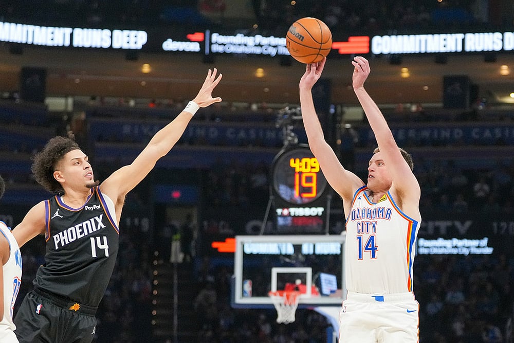 NBA Basketball: Phoenix Suns vs Oklahoma City Thunder