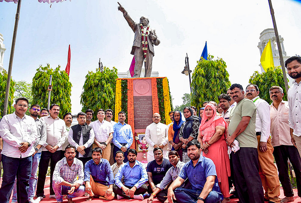 Delhi Speaker Gupta pays tribute to Dr Ambedkar