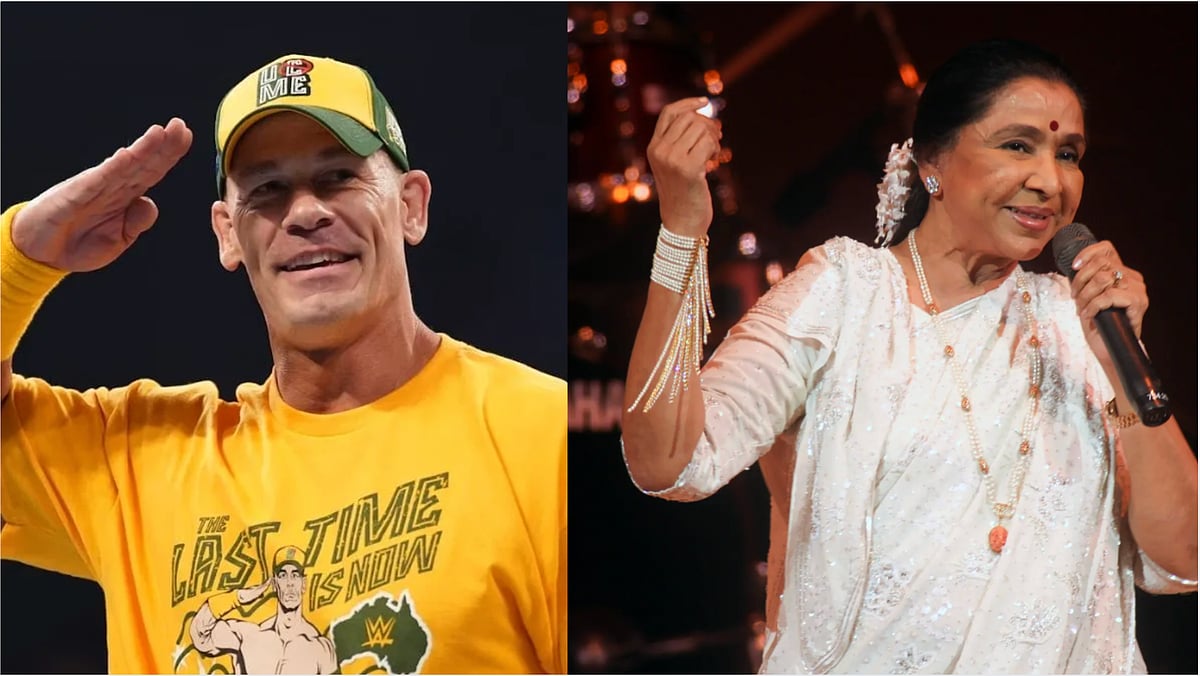 John Cena Pays Tribute To Asha Bhosle  - Instagram 