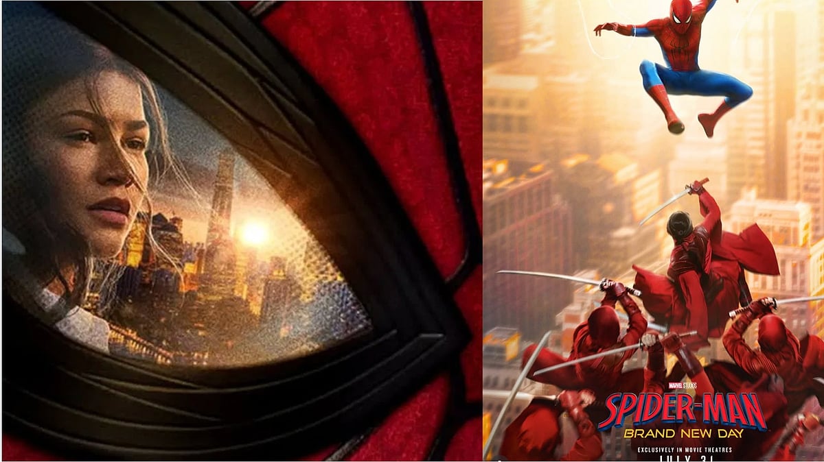 Spider-Man Brand New Day Teaser Posters Spotlight Zendaya - Instagram 