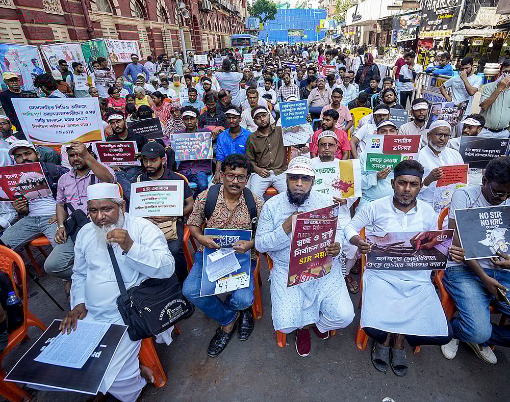 Protest Against Special Intensive Revision