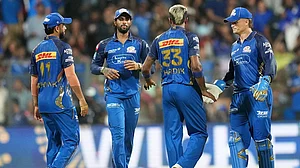 | Photo: AP/Rafiq Maqbool : Mumbai Indians will take on Punjab Kings in match 24 of the IPL 2026 at the Wankhede Stadium.