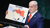 Outlook Explainer: How Recent Israeli Actions Are Fuelling Fears Of A ‘Greater Israel’ Project Photo: IMAGO / ITAR-TASS : Israel s Prime Minister Benjamin Netanyahu addresses the 80th session of the UN General Assembly.
