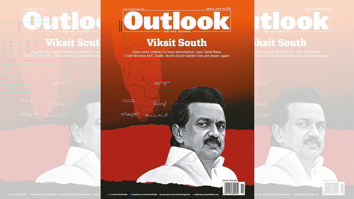 The delimitation row is no longer just about Lok Sabha seats but about whether southern states will be sidelined by a Union increasingly dominated by northern demographics. - Outlook Team