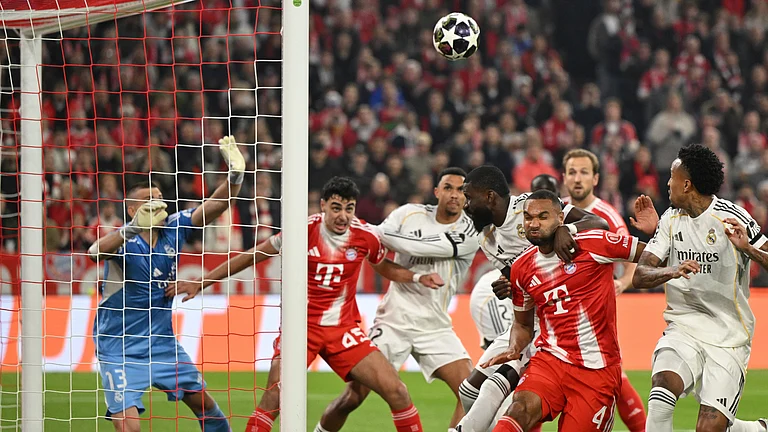 Bayern Munich host Real Madrid for the second leg of their Champions League quarterfinal - AP
