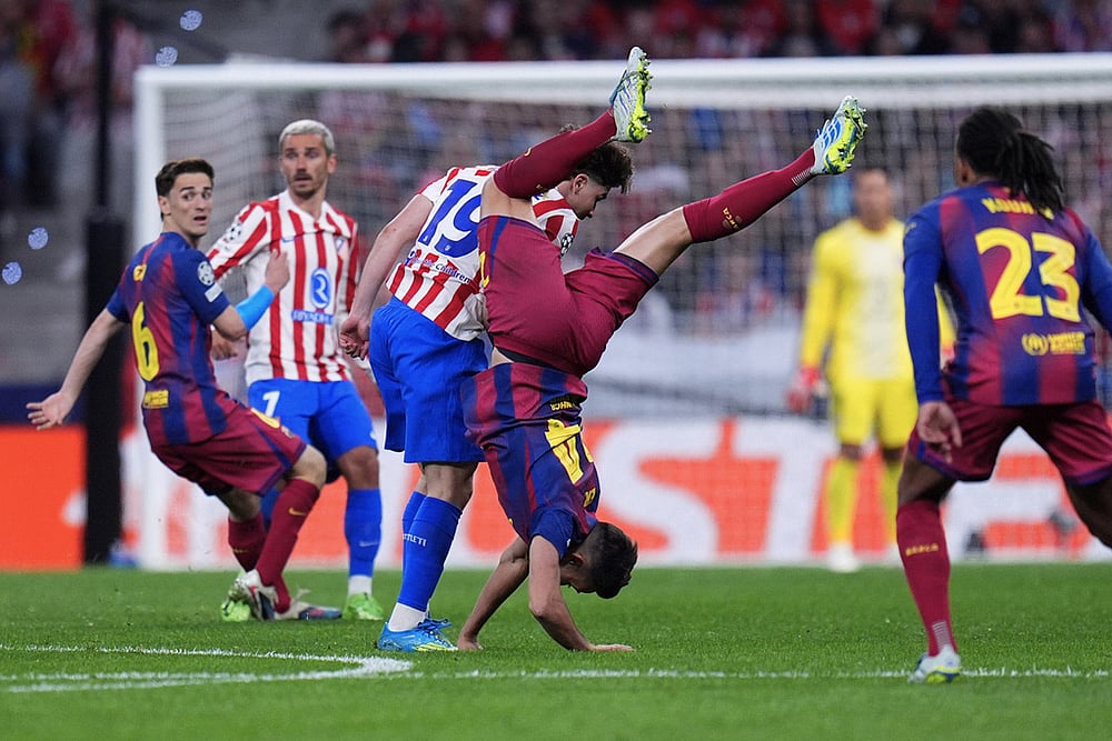 UEFA Champions League: Atletico Madrid vs Barcelona