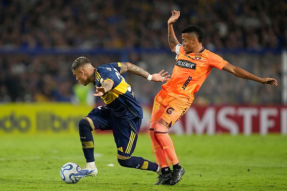 Copa Libertadores Soccer Match: Barcelona vs Boca Juniors