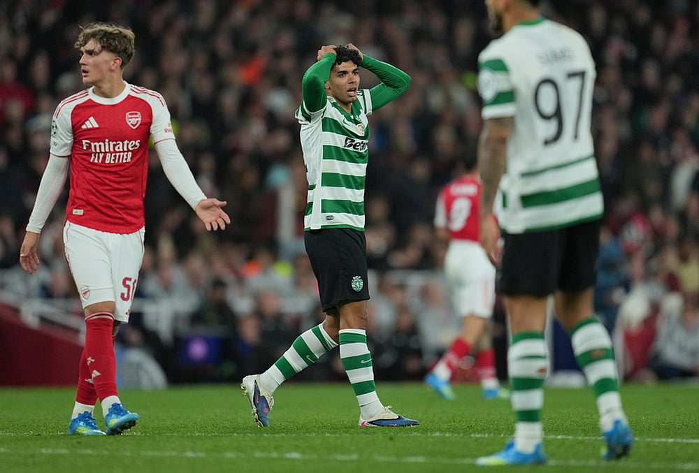 Arsenal Vs Sporting CP Champions League 2025-26 Quarter-Final-Joao Simoes