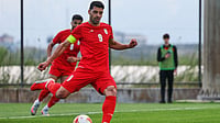 FIFA World Cup 2026: Gianni Infantino Gives Final Say On Iran’s Participation - ‘Sports Should Be Outside Of Politics’ | Photo: AP/Riza Ozel : Iran's Mehdi Taremi shoots a penalty kick to score his side's second goal during a friendly soccer match between Iran and Costa Rica, in Antalya, southern Turkey, Tuesday, March 31, 2026.