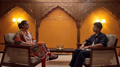 Saina Nehwal speaking on on Episode 2 of I.I.M.U.N.’s Before I Became Me.