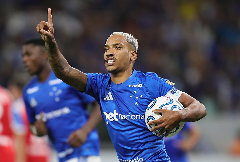 Cruzeiro vs Universidad Catolica Copa Libertadores match-Matheus Pereira