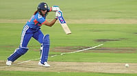 BCCI : Captain Harmanpreet Kaur in action against South Africa women in Durban