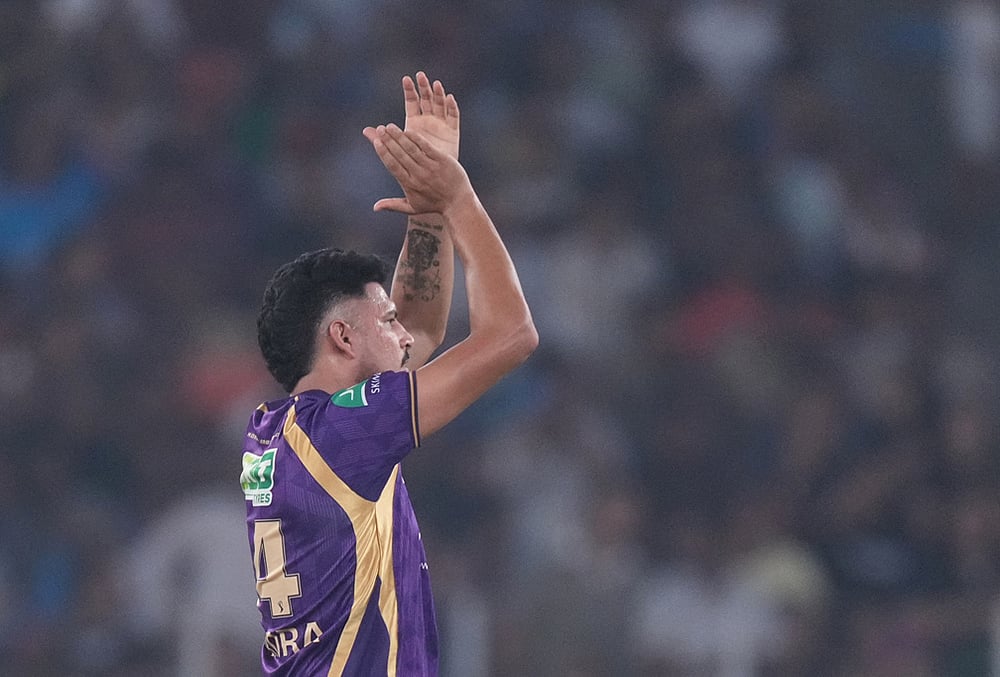 GT vs KKR IPL 2026 Match 25 T20 cricket match- Vaibhav Arora