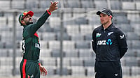 Bangladesh Vs New Zealand LIVE Cricket Score, 2nd ODI: Bangla Tigers Eye Fightback After Losing Opening Encounter AP Photo : Bangladesh's captain Mehidy Hasan Miraz, left, tosses the coin as New Zealand's captain Tom Latham looks on before the start of the first one day international cricket match between Bangladesh and New Zealand in Mirpur, Bangladesh, Friday, April 17, 2026.
