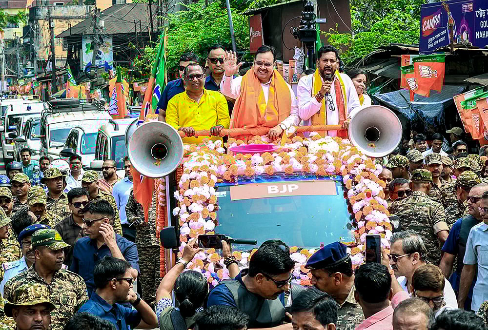 Rajasthan CM Sharma campaigns in Darjeeling