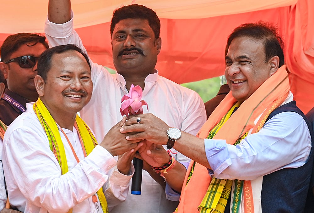 WB polls: Assam CM Sarma campaigns in Raiganj