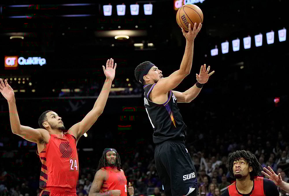 Phoenix Suns vs Portland Trail Blazers NBA 2026 play-in game-Devin Booker