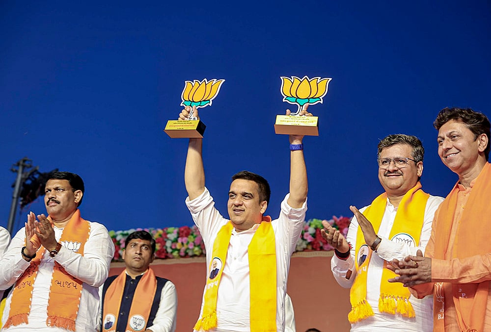 Gujarats dty CM Harsh Sanghavi