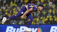 GT Vs KKR, IPL 2026: Check Out Likely Playing 11 And Team News For Today’s Match | Photo: AP/STR : Kolkata Knight Riders' Vaibhav Arora bowls a delivery during the Indian Premier League cricket match between Chennai Super Kings and Kolkata Knight Riders in Chennai.