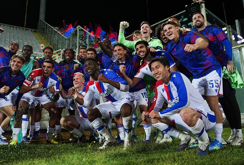 Fiorentina vs Crystal Palace UEFA Conference League soccer-