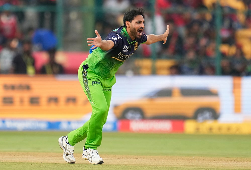 IPL 2026 RCB vs DC match 26 photos-Bhuvneshwar Kumar