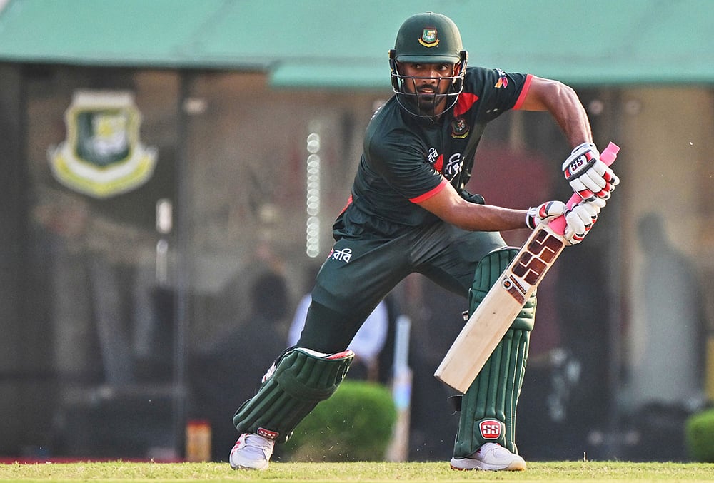 Bangladesh Vs New Zealand 1st ODI at Sher-e-Bangla Stadium-Saif Hassan