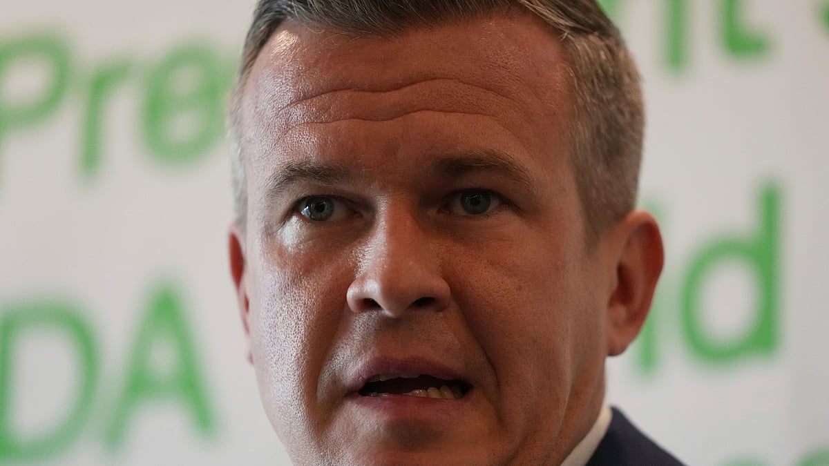 FILE - President of the World Anti-Doping Agency (WADA) Witold Banka speaks during a press briefing for the upcoming 2025 WADA World Conference on Doping in Sports, in Seoul, South Korea, Tuesday, Aug. 26, 2025. - (AP Photo/Lee Jin-man, File)